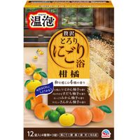 溫泡 奢華濃厚乳白浴 柑橘香 12錠