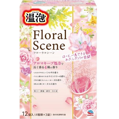 Warm Foam Floral Sheen 12 tablets