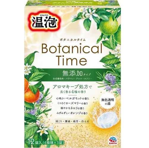 Warm Foam Botanical Time 12 tablets