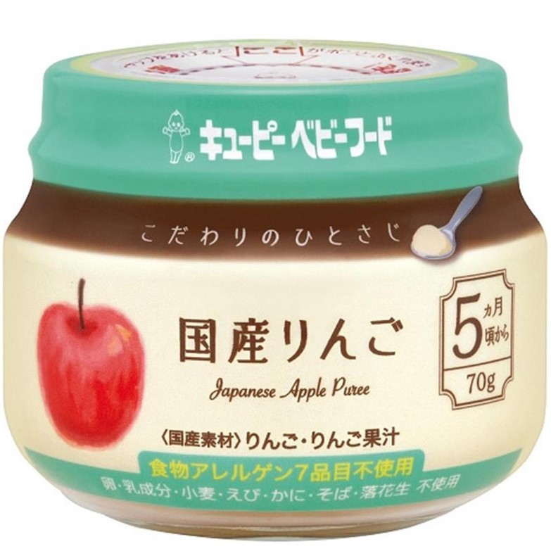 kewpie 丘比嬰兒輔食專用湯匙日本蘋果口味 70g