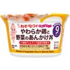 큐피 베이비푸드 스마일 컵 부드러운 닭고기 야채 덮밥 130g
