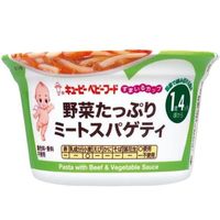 kewpie 丘比嬰兒食品微笑杯蔬菜肉義大利麵