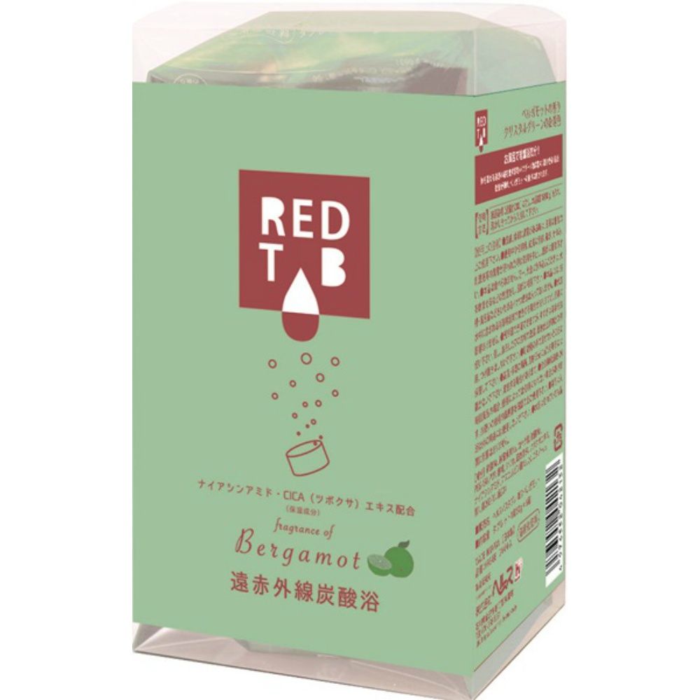 헬스 원적외선 탄산 입욕제 REDTAB 베르가못 향 50g×6정입