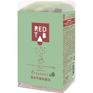 헬스 원적외선 탄산 입욕제 REDTAB 베르가못 향 50g×6정입