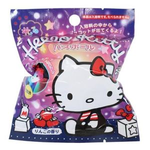 Santan Hello Kitty Glowing Bath Ball Apple Scent 75g 1 serving