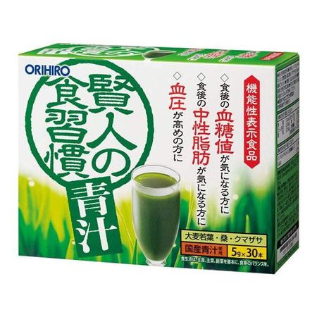 ORIHIRO 贤者饮食习惯青汁 5g (x30瓶)