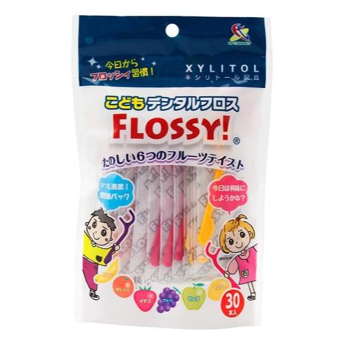 UFC SUPPLY 兒童牙線 FLOSSY！ （Flossy）30瓶