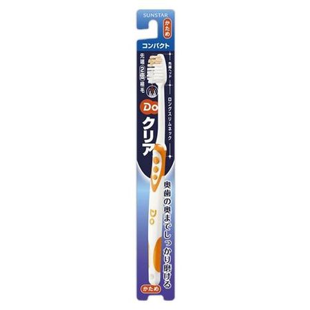 Do Clear Toothbrush Compact Head 1 Piece (Hard)