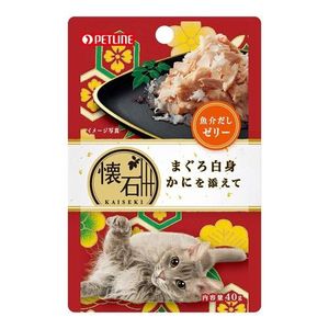 懐石レトルト まぐろ白身 かにを添えて 魚介だしゼリー 40g