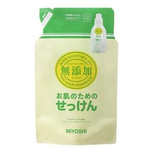 Miyoshi Soap 无添加液体洗衣皂 1000毫升（补充装）