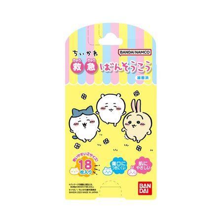 BANDAI 救急ばんそうこう ちいかわ 18枚入り