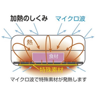 TO-PLAN Microwave Grill Pan, Round, TKSM-32 (W28 × D23 × H9 cm)