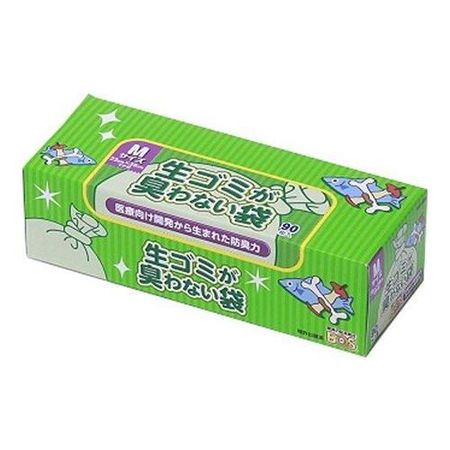 Kurilon Kasei Odorless Food Waste Bags BOS Medium Size 90 Pieces (Box Type)