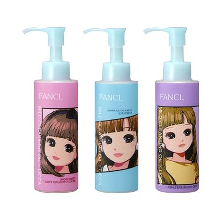 팬클 마일드 클렌징 오일 리카짱 한정 디자인 보틀 120ml