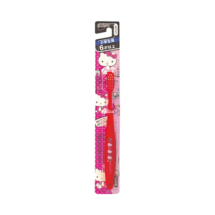 EBiSU(Oral Care Products) 恵比壽 兒童牙刷 Hello Kitty 6歲以上 適用 1支