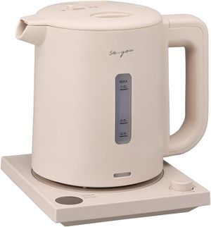 ON℃ZONE Electric Kettle for Hot Water, Pink Beige EKZ-102MSP