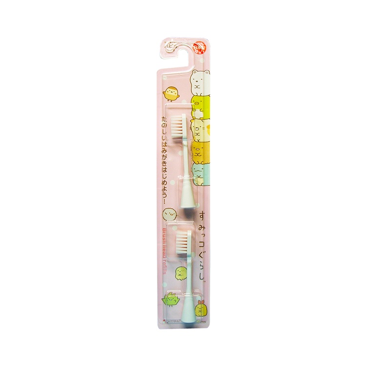 minimum MINIMUM 角落小夥伴 Hapika 電動牙刷替換刷頭 粉紅色 2入