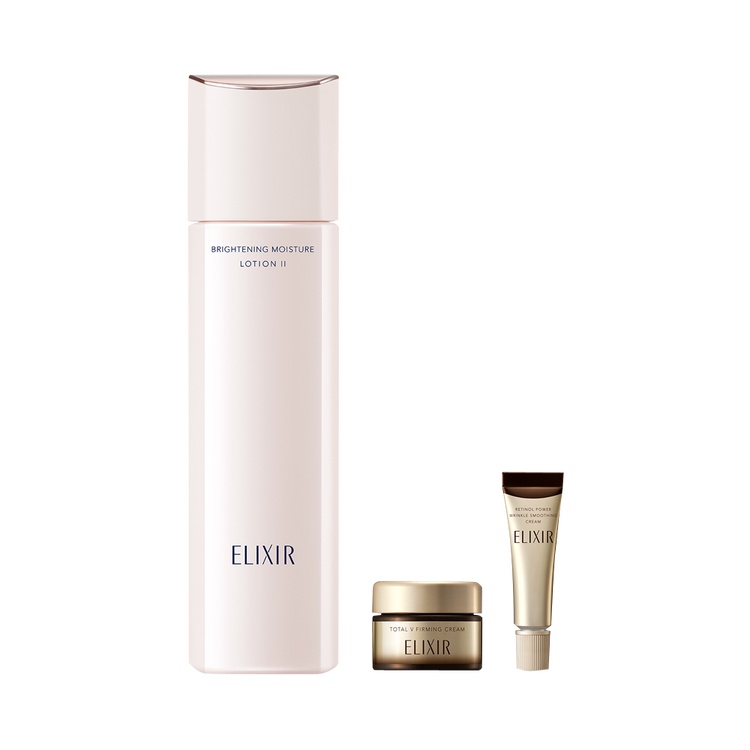 資生堂 【限量】Elixir White 美白抗皺乳液體驗套裝 aCW 1套