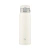 ZOJIRUSHI 不锈钢马克杯 SM-SF48WM 淡白色 480ml