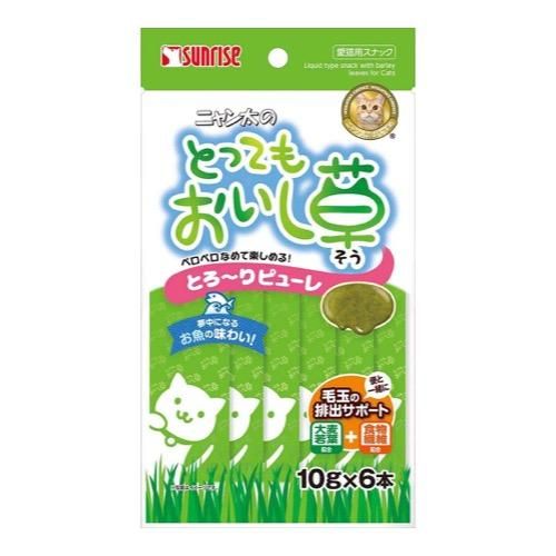 Sunrise Nyanta 美味草泥 10g（x6 瓶）