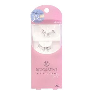 Decorative Eyelashes 001 4 pairs