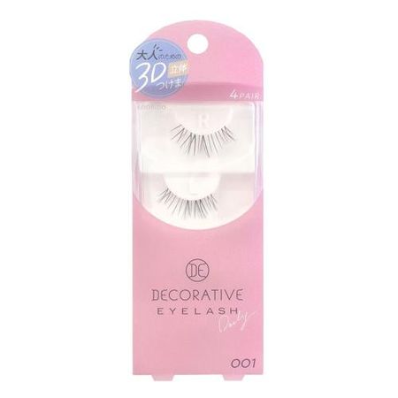 Decorative Eyelashes 001 4 pairs