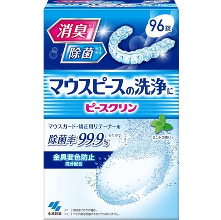 Peace Clean Mouthpiece Cleanser 96 tablets