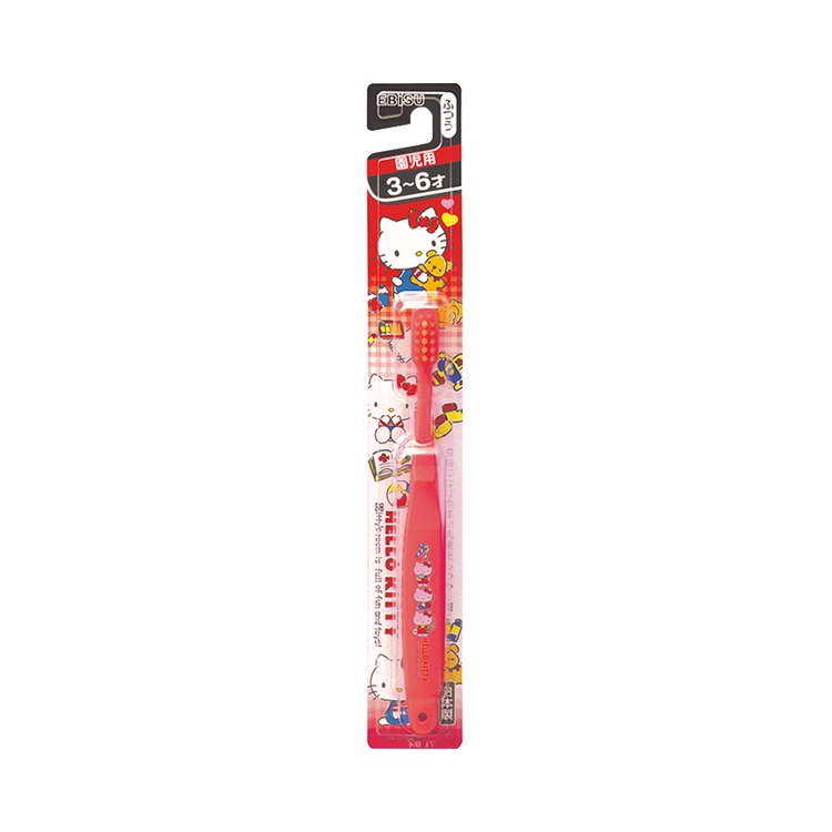 EBiSU(Oral Care Products) 惠比壽兒童牙刷Hello Kitty 2-6歲 1支