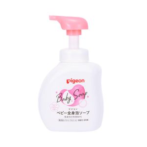 Pigeon 全身泡沫沐浴露 嬰兒花香 500ml