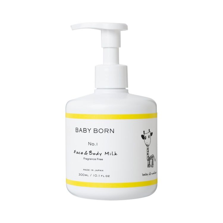 BABY BORN フェイス＆ボディミルク 無香料 300ml