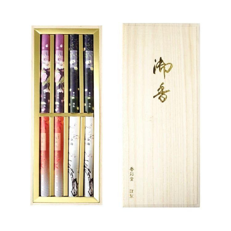 향채당 선물용 사계절 향 KYO-35 8묶음(4종×각 2묶음)