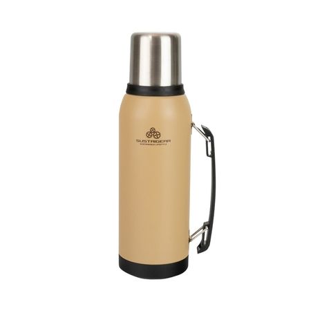 Wahei Freiz Sustigia 2-Way Bottle with Handle, Coyote Brown, RH-1625, 1000ml