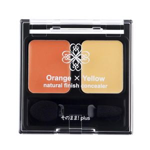 Shinei Just as it is! Plus Non-thick Concealer Orange x Yellow 1.6g each