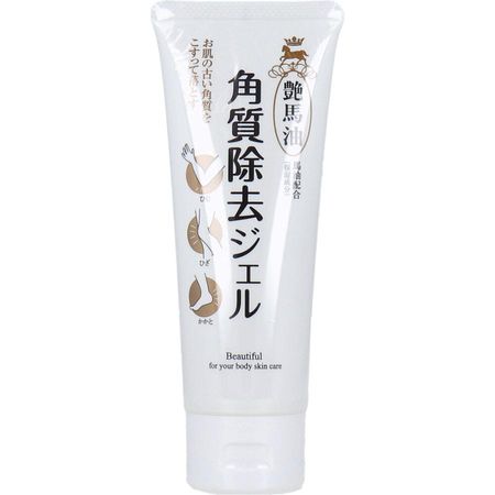 シンエイ 艶馬油 角質除去ジェル マッサージ料 洗い流すタイプ 無着色　100g