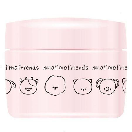 Meishoku Cosmetics Mofumo Friends Moist Skin Barrier Cream High Moisturizing Cream Peach Scent 50g