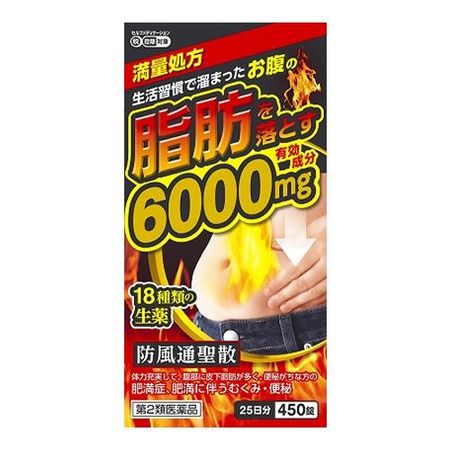 [第2类医药品]北日本制药防风通散提取物片“资生”450片（25天用量）