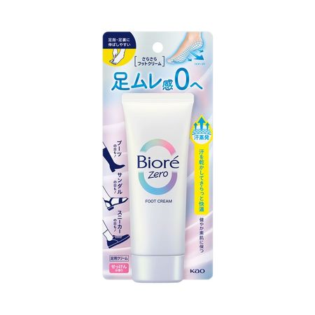 비오레 Zero 산뜻한 풋크림 비누향 70g