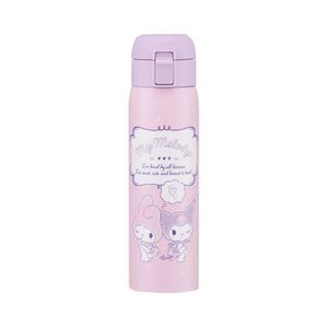 Stainless Steel One-Touch Mug Bottle My Melody Kuromi 480ml
