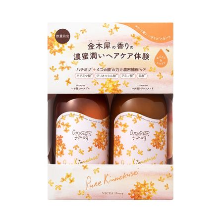 Becure Honey Wonder Honey Hachi Acid Shampoo & Treatment Set Pure Osmanthus 1 set