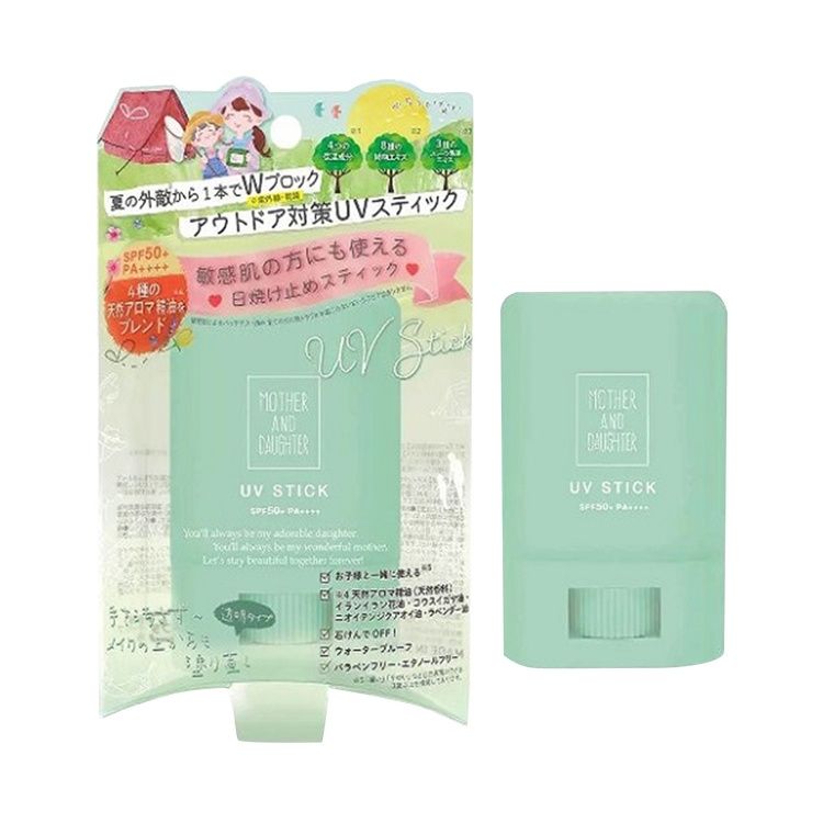 Mother&Daughters 透明防曬棒 H SPF50+PA++++ 防水 15g