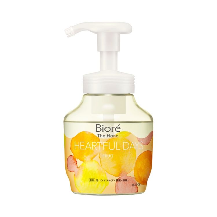 비오레U 비오레유 더 핸드 거품 핸드솝 포근하게 퍼지는 햇살 과일향 펌프 280ml