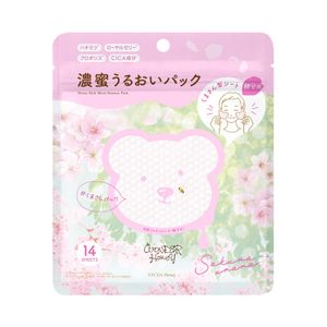 Becure Honey Wonder 蜂蜜密集保濕面膜櫻花拉拉 14 片 (36ml)