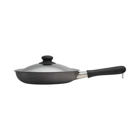Yanagi Sori Iron Frying Pan Double Fiber Nitriding 25cm