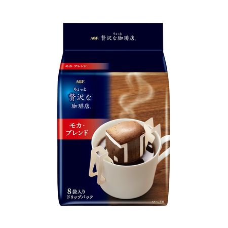AFG 有点奢华的咖啡厅普通咖啡滴漏包摩卡混合 8 袋
