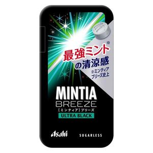 Asahi Group Foods MINTIA Breeze Ultra Black 30 tablets