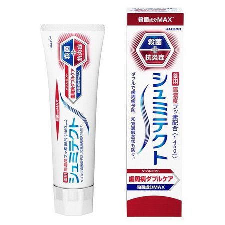 Haleon Japan Medicinal Shumitect Periodontal Disease Double Care Antibacterial Ingredient MAX Double Mint 90g