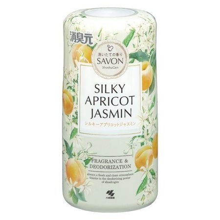 小林製藥止汗劑 SAVON 絲滑杏桃茉莉口味 400mL