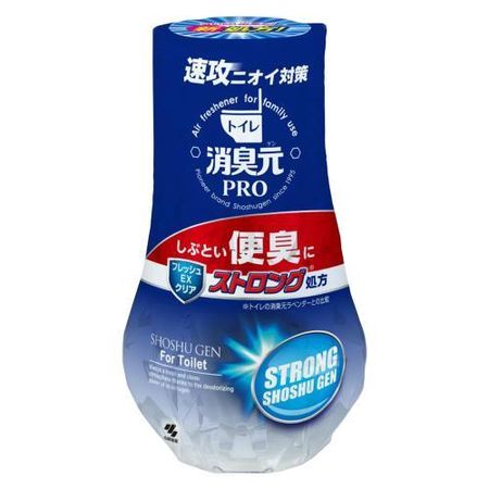 小林制药 马桶消臭剂PRO 强力除臭 清新EX 透明 400mL
