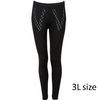 Relive spats α ladies print type black