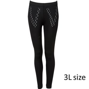 Relive spats α ladies print type black
